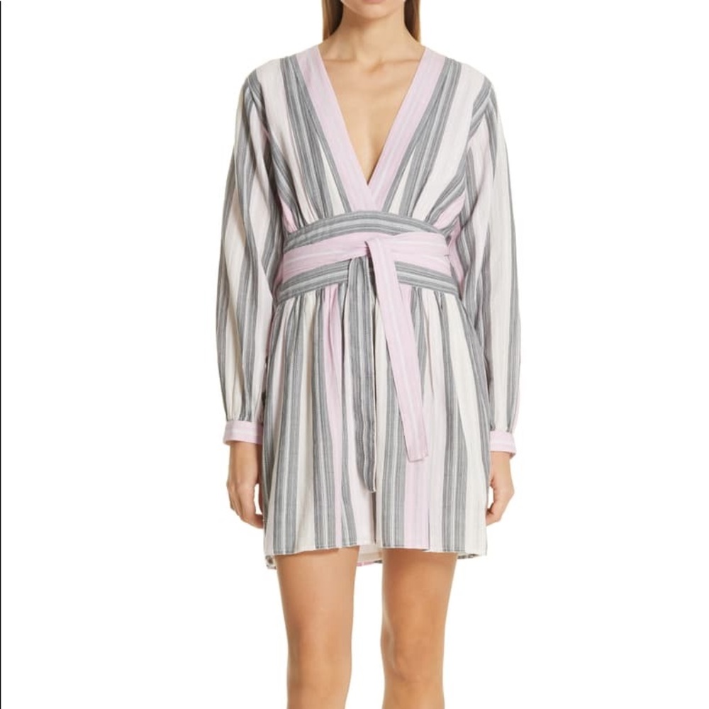 Nova stripe dress cotton by Robert Rodriguez